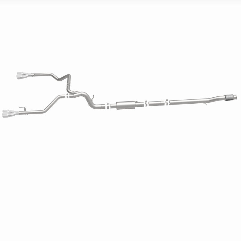 Magnaflow 19489 MagnaFlow 2019 Chevrolet Silverado 1500 Quad Exit Polished Stainless Cat-Back Exhaust