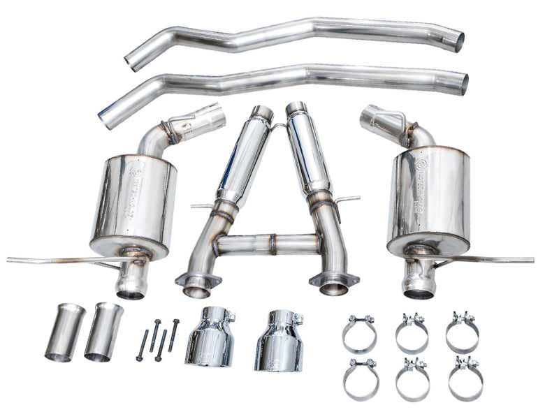 AWE Tuning 3015-32952 18-23 Dodge Durango SRT & Hellcat Touring Edition Exhaust - Chrome Silver Tips