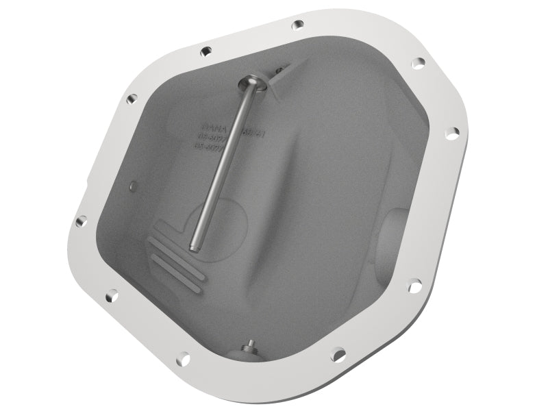 aFe 46-71100B Pro Series Dana 60 Front Differential Cover Black w/ Machined Fins 17-20 Ford Trucks (Dana 60)