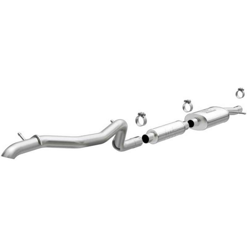 Magnaflow 19539 MagnaFlow 12-18 Jeep Wrangler 2.5in Overland Series Cat-Back Exhaust