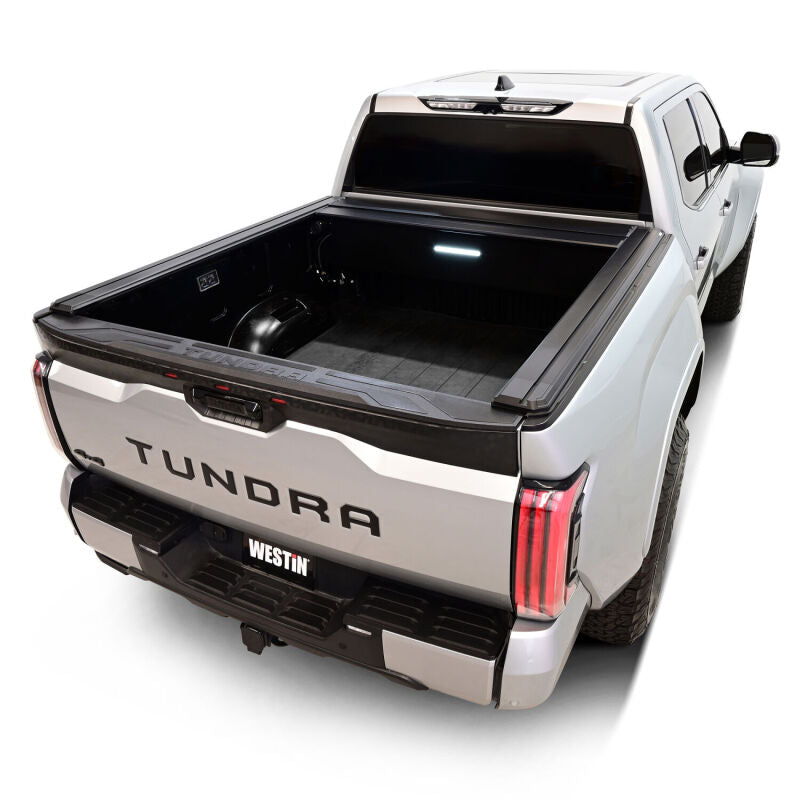 Westin 19-50285 22-26 Toyota Tundra 5ft 5in. (66in.) Bed Electric Retractable Tonneau Cover - Black
