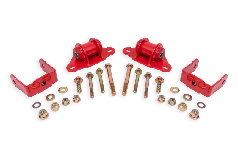 BMR Suspension TM570R BMR 14-19 Chevrolet Corvette Polyurethane Transmission/Differential Mount - Red