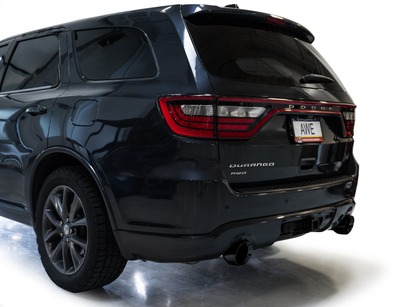 AWE Tuning 3020-33575 11-24 Dodge Durango 5.7L Track Edition Exhaust w/ Diamond Black Tips