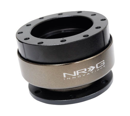 NRG SRK-200-1BK Quick Release Gen 2.0 - Black Body / Chrome Ring SFI Spec 42.1