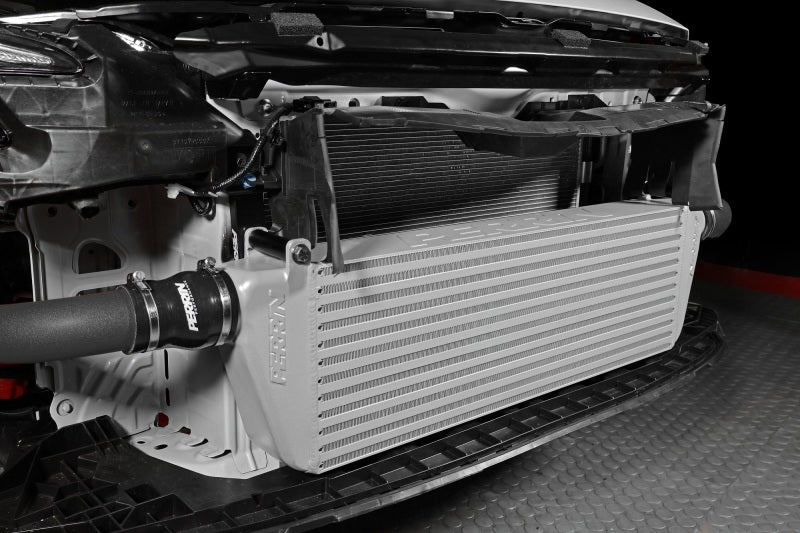 Perrin Performance PSP-ITR-441SL/BK PERRIN 22-25 Subaru WRX Front Mount Intercooler Kit (Black Tubes & Silver Core)