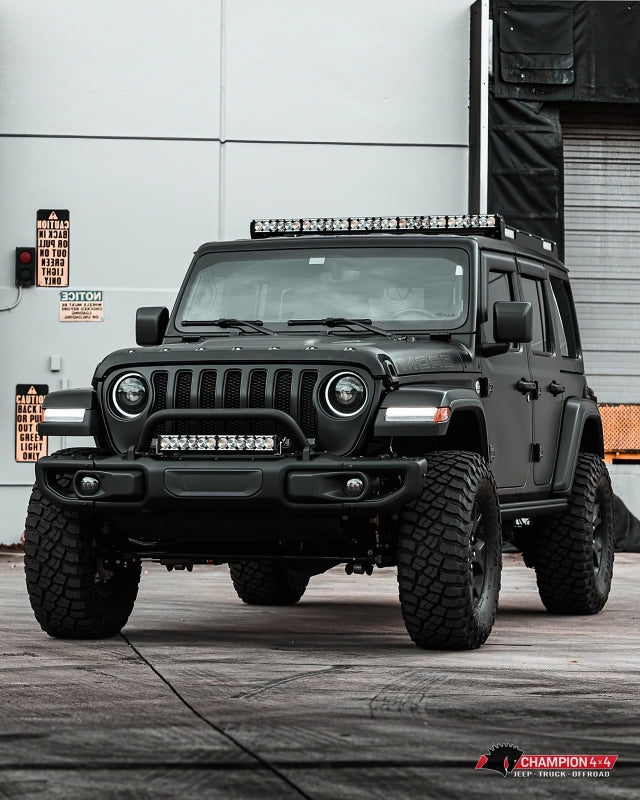 ORACLE Lighting 5839-504 Oracle Oculus Bi-LED Projector Headlights for Jeep JL/Gladiator JT - Matte Blk - 5500K