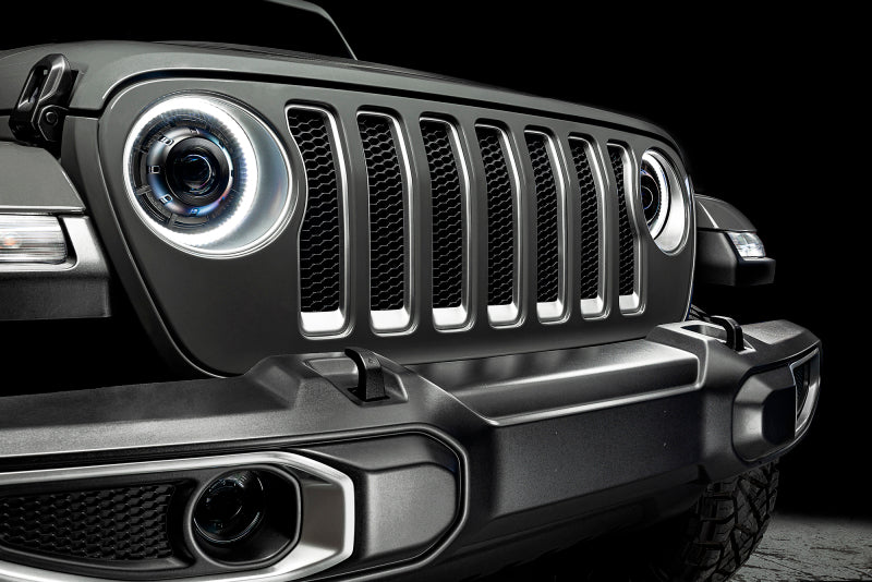 ORACLE Lighting 5839-504-PAU Oracle Jeep Wrangler JL Oculus Bi-LED Projector Headlights- Graphite Metallic - 5500K