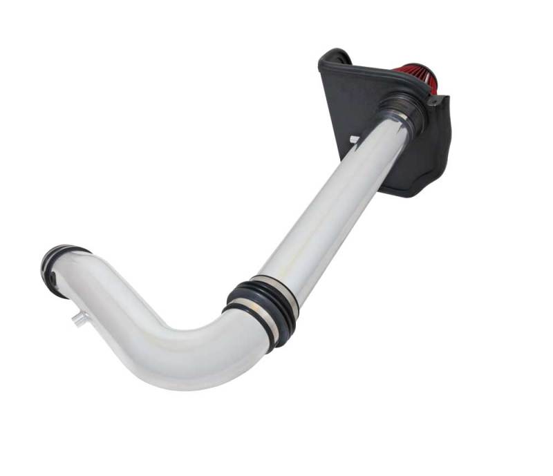 Spectre 9028 11-17 Challenger/Charger 3.6L Air Intake Kit - Polished w/Red Filter