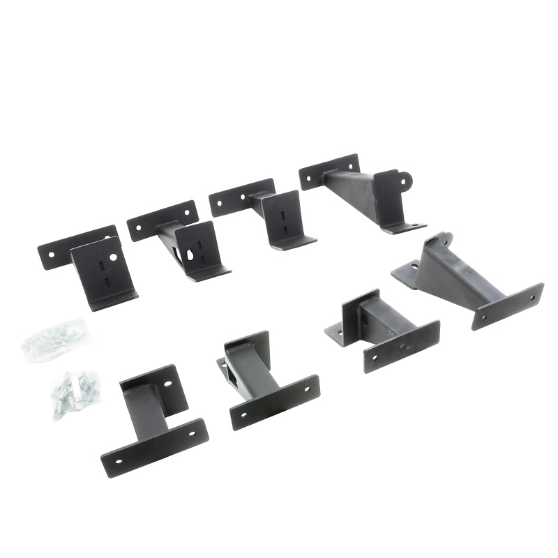 Go Rhino FSD4516TK 2020+ Jeep Gladiator JT 4DR Crew Cab Dominator Xtreme Frame Slider Mounting Brackets Only