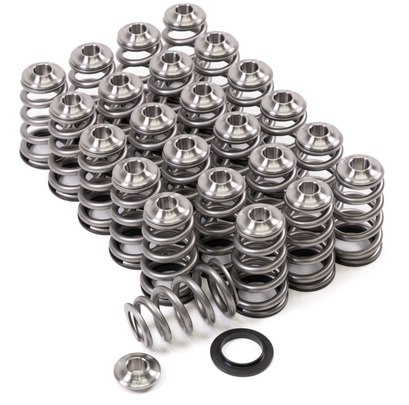 GSC Power Division 5084 GSC P-D Nissan VR30DDTT HP Conical Valve Spring Ti Retainer & Seat Kit (10500RPM/55PSI Max)