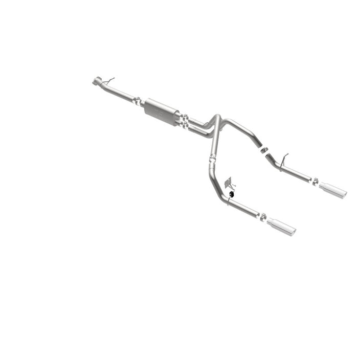 Magnaflow 19019 MagnaFlow Stainless Cat-Back Exhaust 2015 Chevy Colorado/GMC Canyon Dual Split Rear Exit 3.5in