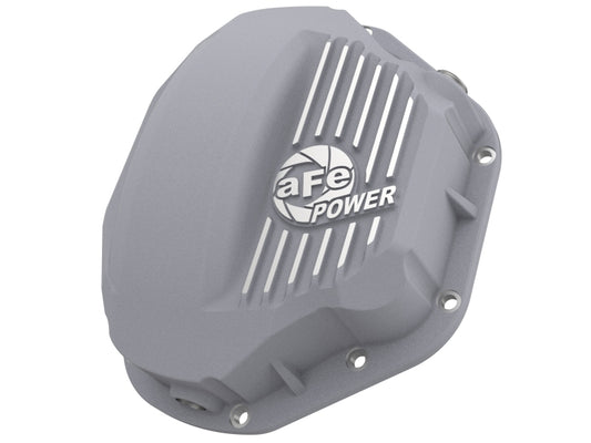 aFe 46-70030 Rear Differential Cover (Raw; Street Series); Dodge Diesel Trucks 94-02 L6-5.9L (td)