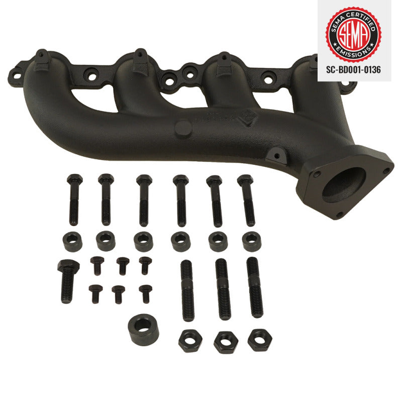 BD Diesel 1041402 Driver Side Exhaust Manifold - 02-13 Chevy Silverado 1500 & GMC Sierra 1500 V8