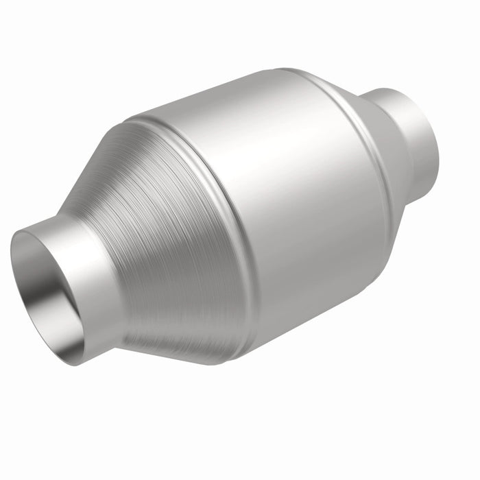 Magnaflow 51656 MagnaFlow Conv Univ 2.5in Inlet/Outlet Center/Center Round 3in Body L x 5in W x 8.75in Overall L