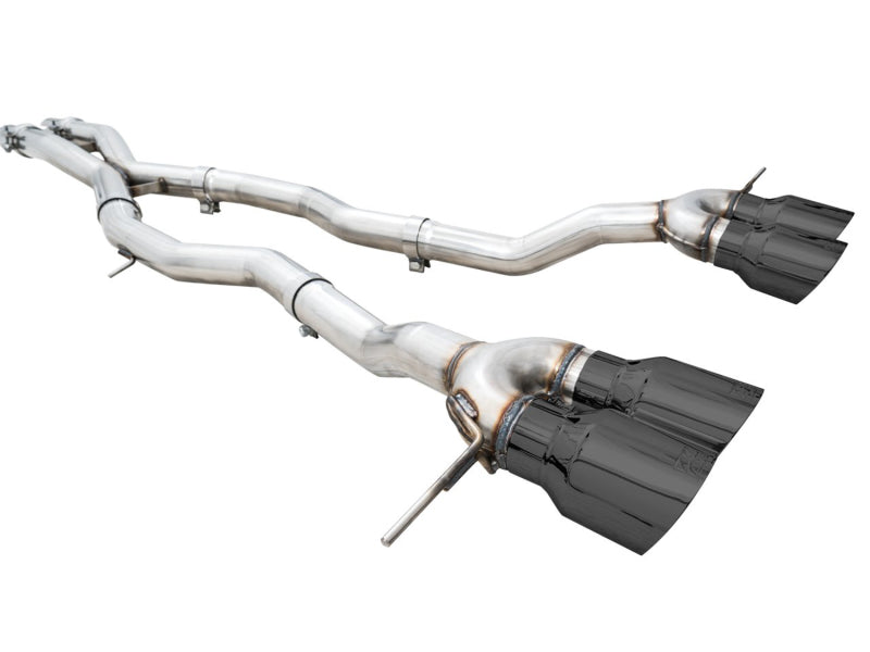 AWE Tuning 3020-42482 AWE Track Edition Catback Exhaust for BMW G8X M3/M4 - Diamond Black Tips