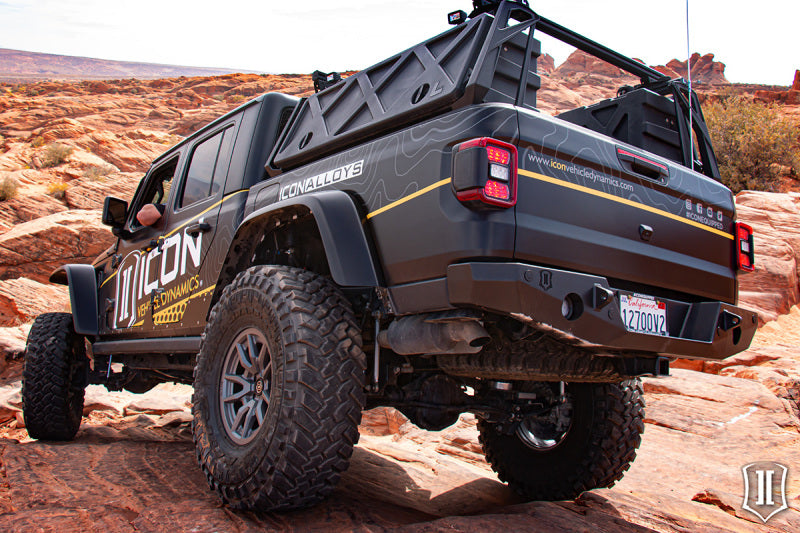 ICON 25166 2020+ Jeep Gladiator JT Pro-Series Rear Bumper