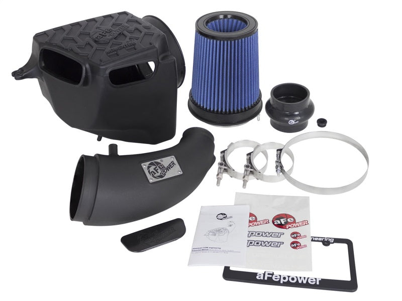aFe 54-76213 Momentum GT Stage 2 Pro 5R Intake System 07-11 Jeep Wrangler (JK) V6 3.8L w/ Mechanical Fan