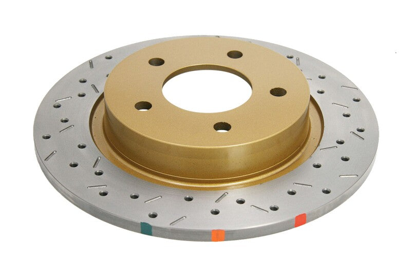 DBA DBA42957XS 04-05 Mazda 3 2.3L / 06+ MazdaSpeed3 Rear Drilled & Slotted 4000 Series Rotor