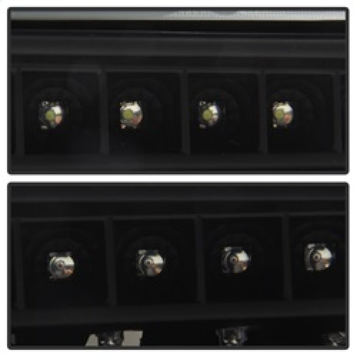 SPYDER 9037399 xTune GMC Sierra 99-06 /Yukon 00-06 Headlights & LED Bumper Lights - Black HD-JH-GS99-LED-SET-BK