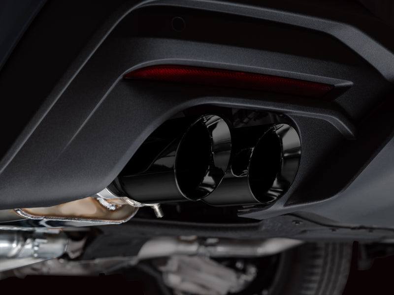 AWE Tuning 3025-43650 AWE 2024 Ford Mustang GT Fastback S650 RWD SwitchPath Catback Exhaust w/ Quad Diamond Black Tips