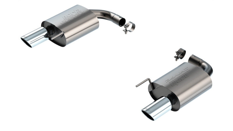 Borla 11983 2024 Ford Mustang GT 5.0L V8 w/o Active Exhaust 2.5in S-Type Axle-Back Exhaust System