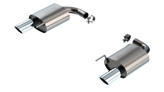 Borla 11983 2024 Ford Mustang GT 5.0L V8 w/o Active Exhaust 2.5in S-Type Axle-Back Exhaust System