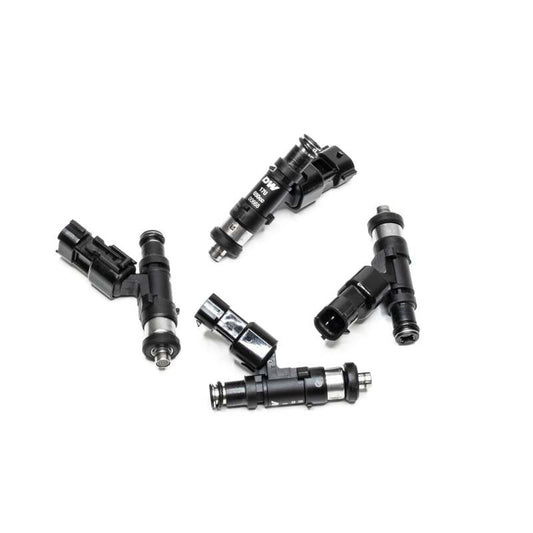 DeatschWerks 17U-07-0650-4 02-14 WRX / 07-15 STi / 07-12 LGT EJ20/EJ25 650cc Top Feed Injectors - Set of 4