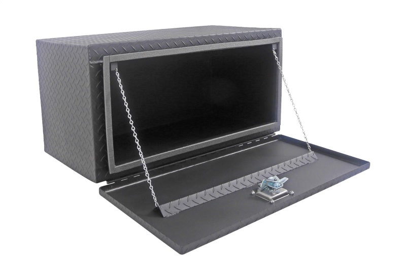 Dee Zee DZ77TB Deezee Universal Tool Box - Specialty Underbed Black BT Alum 36X20X18 (Txt Blk)