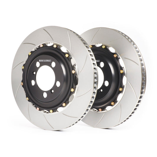GiroDisc A2-282 2021+ BMW M2/M3/M4 G8X 370mm Slotted Rear Rotors