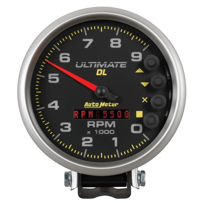 Autometer ATM6896 5in Ultimate DL Tach 9000 RPM Black