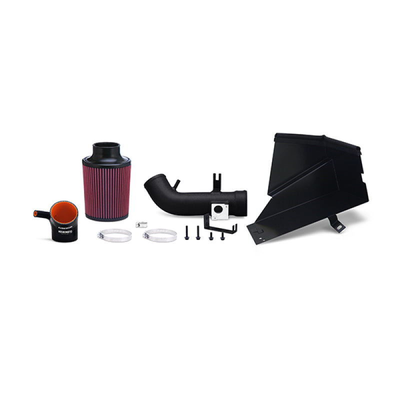 Mishimoto MMAI-CIV-06SIHWBK 06-11 Honda Civic Si Performance Air Intake w/ Heat Shield - Wrinkle Black