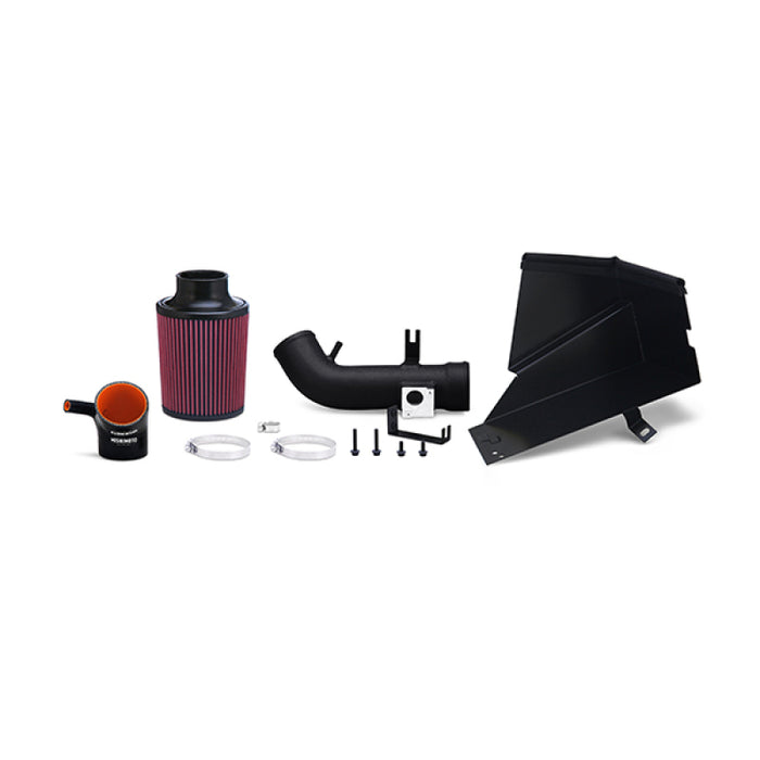 Mishimoto MMAI-CIV-06SIHWBK 06-11 Honda Civic Si Performance Air Intake w/ Heat Shield - Wrinkle Black