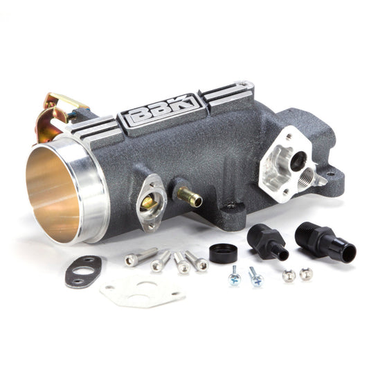 BBK 1780 96-04 Mustang 4.6 GT 78mm Throttle Intake Power Plus Series - Charcoal