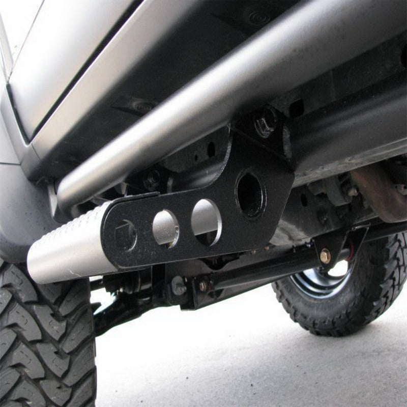 N-Fab T064RKRFJS4 RKR Step System 06-17 Toyota FJ Cruiser 4 Door 4 Door - Tex. Black - 1.75in
