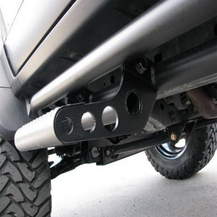 N-Fab T064RKRFJS4 RKR Step System 06-17 Toyota FJ Cruiser 4 Door 4 Door - Tex. Black - 1.75in