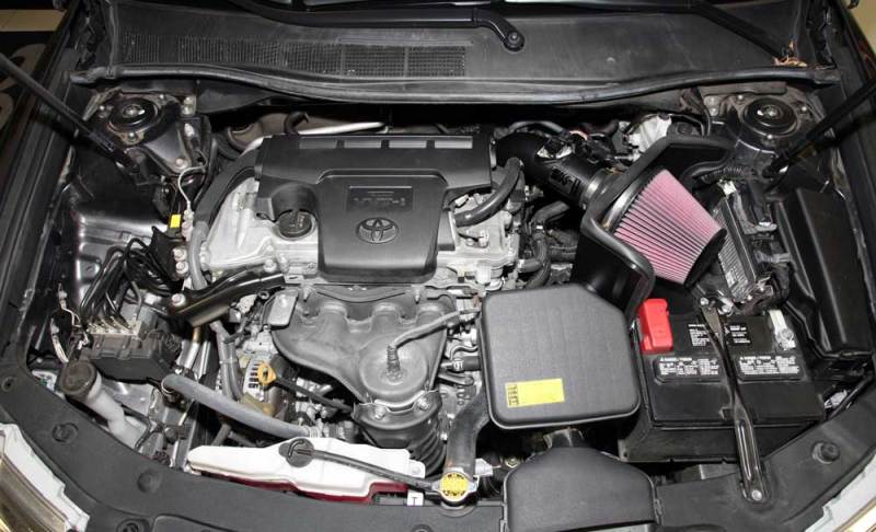 K&N Engineering 69-8620TTK K&N 12-13 Toyota Camry 2.5L Black Typhoon Cold-Air Intake