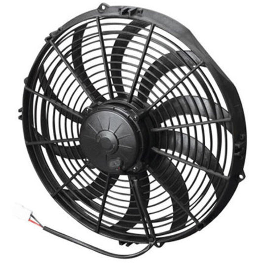 SPAL 30102042 1864 CFM 14in High Performance Fan - Pull/Curved (VA08-AP71/LL-53A)