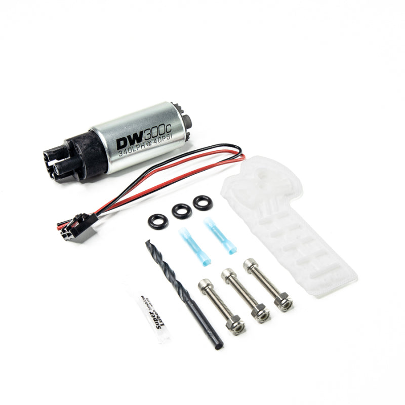 DeatschWerks 9-307-1060 15-19 Golf R/15-18 1.8/15-18 GTI 340lph Compact Fuel Pump w/o clips w/9-1060 Instl kit