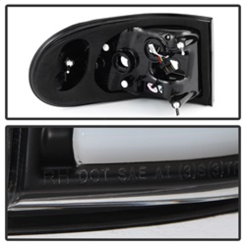 SPYDER 5079442 Spyder Toyota FJ Cruiser 07-13 Light Bar LED Tail Lights Black ALT-YD-TFJ07-LBLED-BK