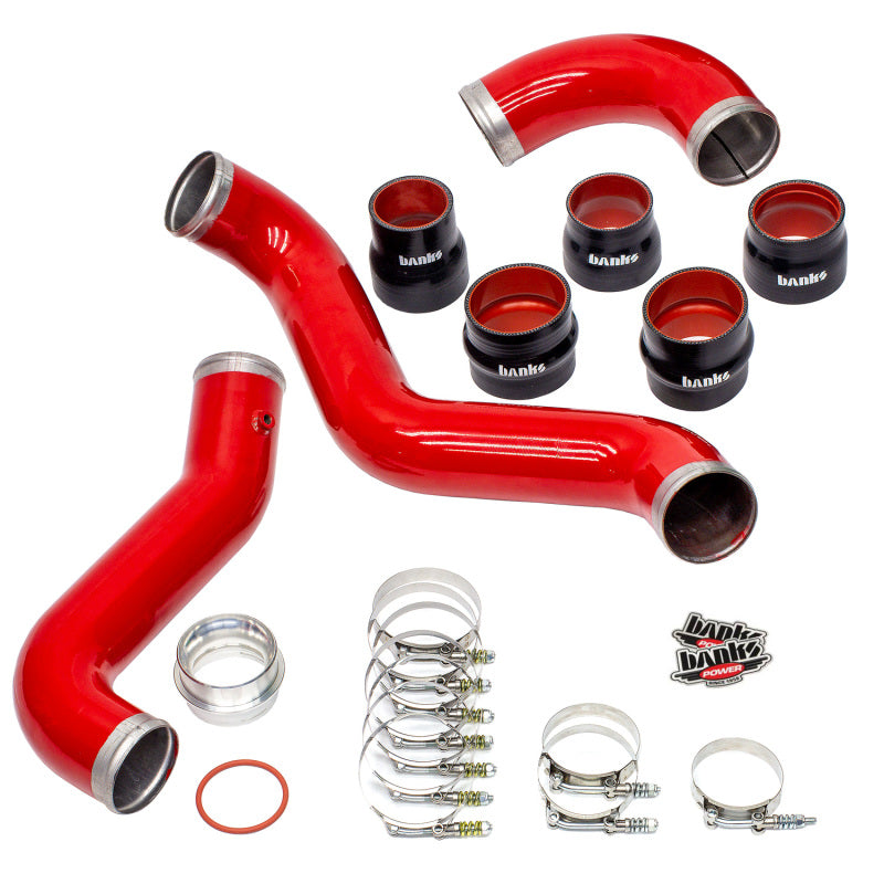 Banks Power 25999 17-19 Chevy/GMC 2500HD/3500HD Diesel 6.6L Boost Tube Upgrade Kit - Red