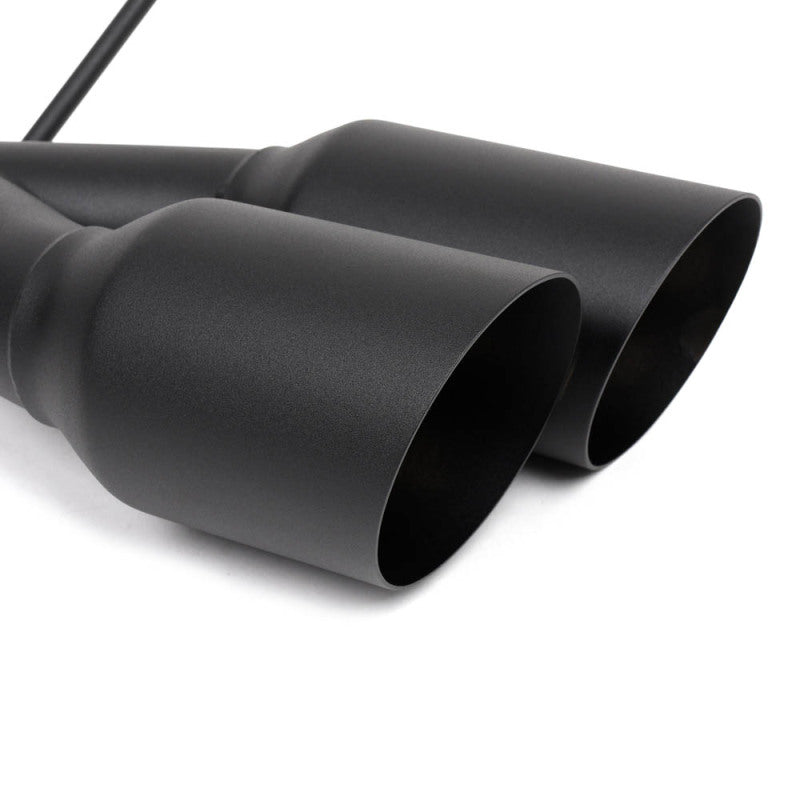 BLOX Racing BXEX-51106-BK 2022+ WRX Muffler Delete / Axle Back Single Wall 4in - Matte Black Tips