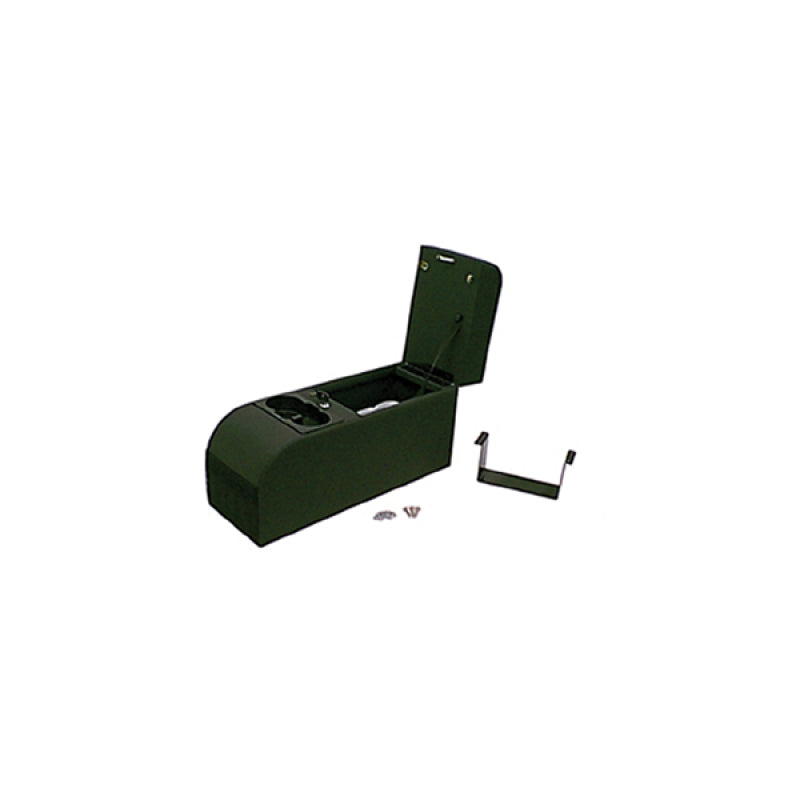Rugged Ridge 13101.01 Standard Locking Console Black 76-95 Jeep CJ / Jeep Wrangler