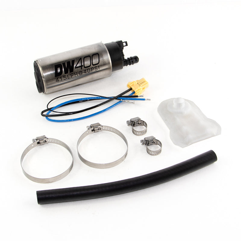 DeatschWerks 9-401-1043 415LPH DW400 In-Tank Fuel Pump w/ 9-1043 Install Kit 93-98 Nissan Skyline R33