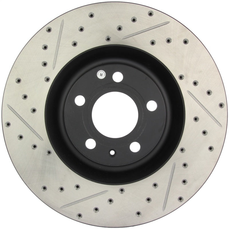 Stoptech 127.33087R StopTech Slotted & Drilled Sport Brake Rotor