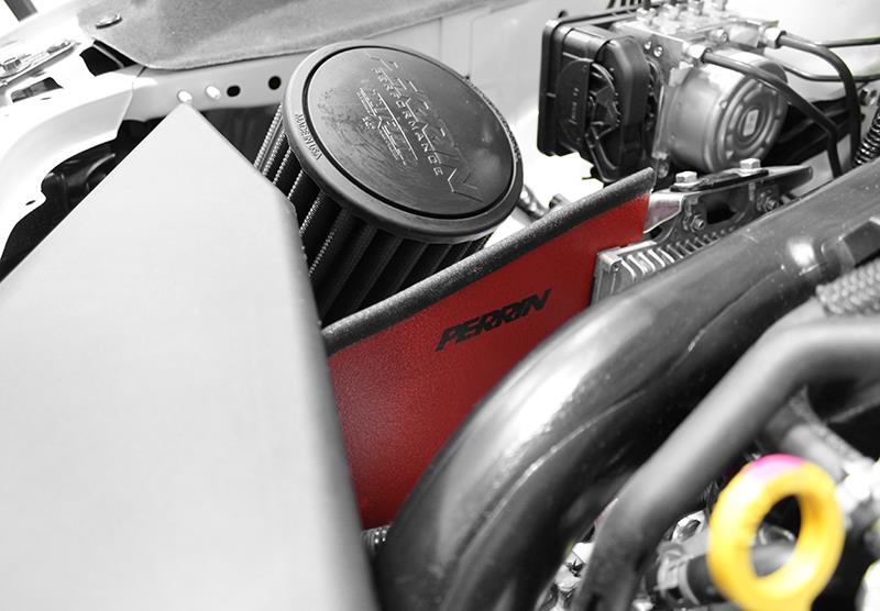 Perrin Performance PSP-INT-325BK PERRIN 15-21 Subaru WRX Cold-Air Intake w/Heatshield - Black