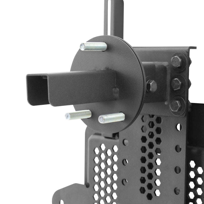 Go Rhino 27137T 08-22 Jeep Wrangler JL/JLU Body Mount Spare Tire Carrier - Tex. Blk