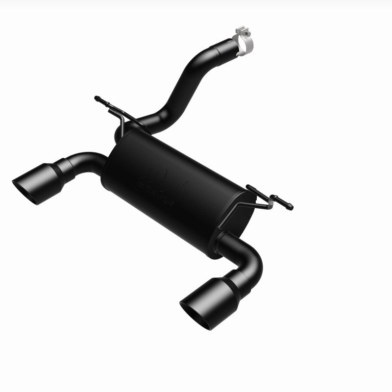 Magnaflow 19388 MagnaFlow 2018+ Jeep Wrangler 3.6L Dual Black Tip Axle-Back Exhaust