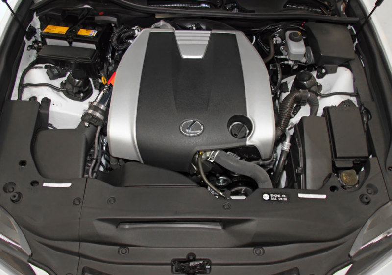 K&N Engineering 69-8704TP K&N 69 Series Performance Typhoon Intake Kit - Polished for 13-14 Lexus GS350 3.5L V6