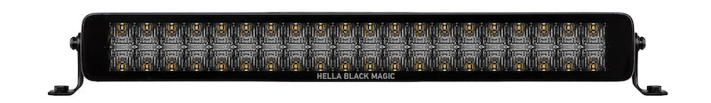 Hella 358176401 Universal Black Magic 21in Double Light Bar - Driving Beam