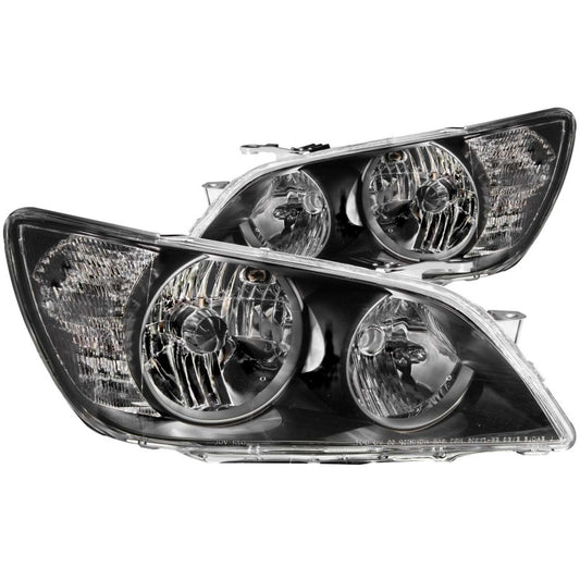 ANZO 121210 01-05 Lexus IS300 Crystal Headlights Black